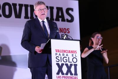 Ximo Puig ha assistit al lliurament dels Premis Valencians per al Segle XXI que concedeix el ...